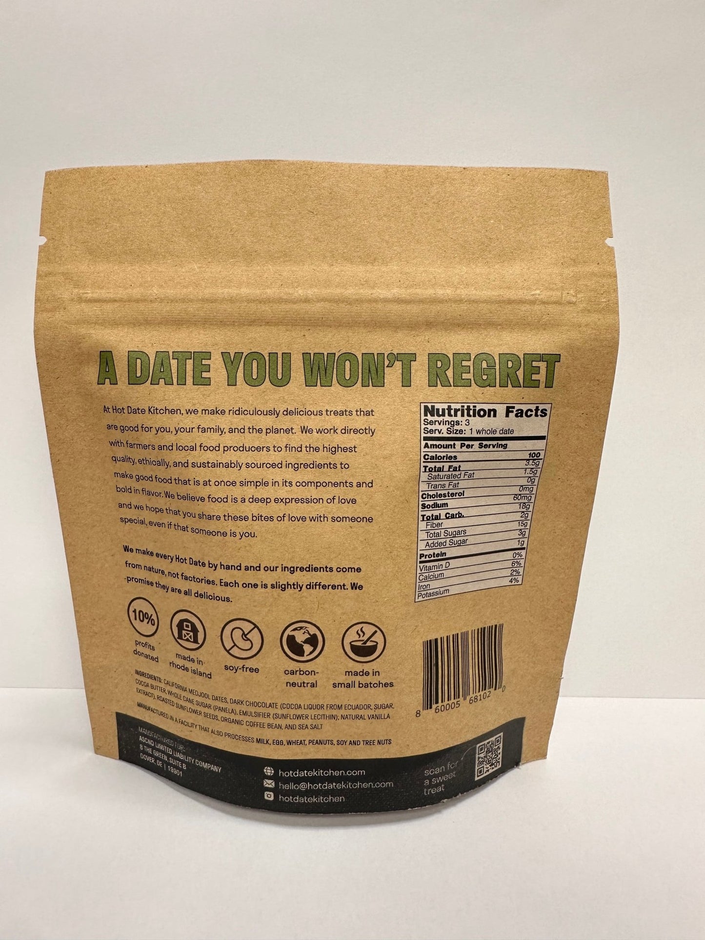 Combo - Eight Pack (3 dates per pouch) - Hot Date Kitchen