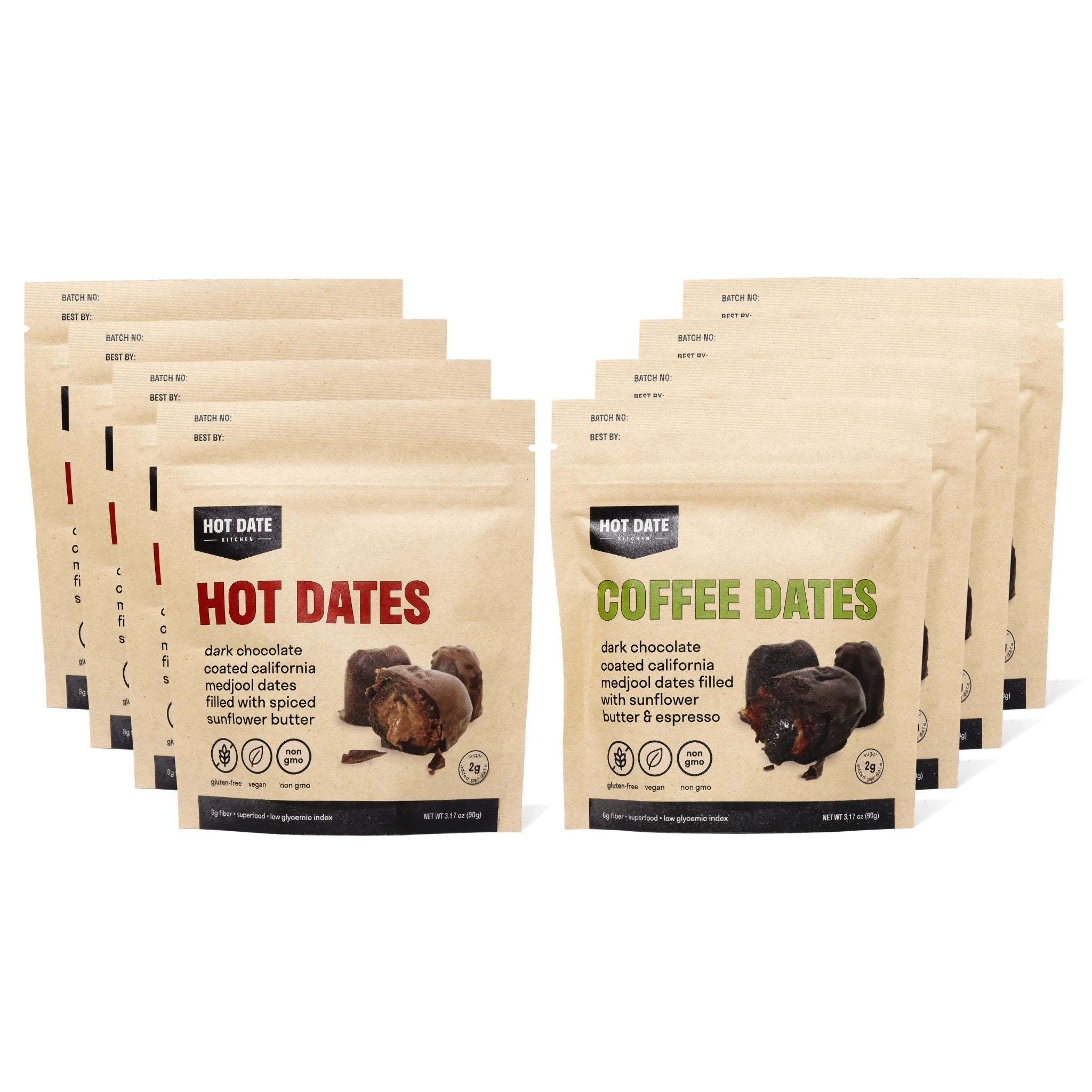 その他 Datemate Chocolate Covered Dates Gift Set, 16-Pack | Hot Date Kitchen