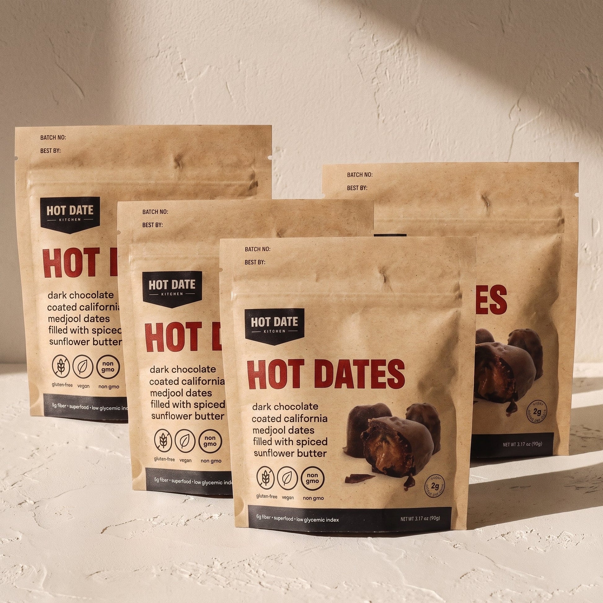 Spiced Hot Dates 4-Pouch Box